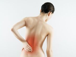 muguras sāpes ar osteohondrozi