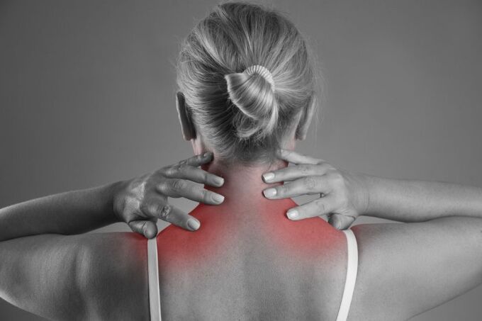 Intensīvas sāpes mugurkaula kakla daļas osteohondrozē